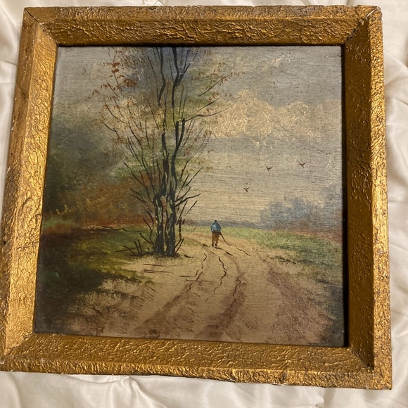 Set of 2 Antique oil paintings from the Netherlands - Picture 2 of 2